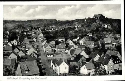 Ak Westerburg Westerwald, Panorama, Vogelschau