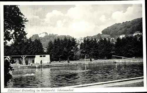 Ak Westerburg Westerwald, Schwimmbad