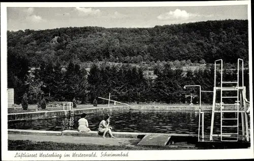 Ak Westerburg Westerwald, Schwimmbad