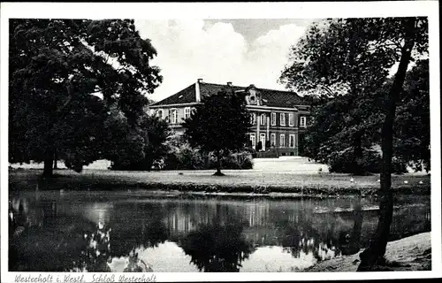 Ak Westerholt Herten im Ruhrgebiet, Schloss