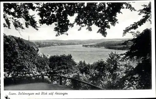 Ak Heisingen Essen im Ruhrgebiet, Panorama, Baldeneysee