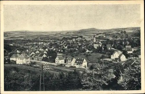 Ak Niederzissen in Rheinland Pfalz, Gesamtansicht, Brohltal