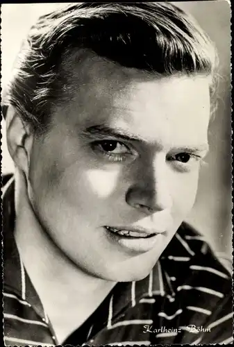 Ak Schauspieler Karlheinz Böhm, Portrait