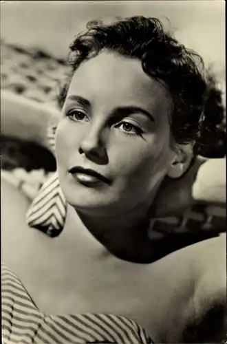 Ak Schauspielerin Christina Huth, Portrait, Defa Film, Sommerliebe