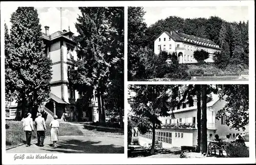 Ak Chausseehaus Wiesbaden in Hessen, Rheuma Genesungsheim Taunusblick