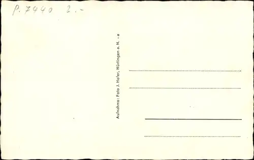 Ak Nürtingen am Neckar, Marktplatz, Kirche, Tränke