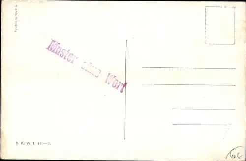 Künstler Ak Schönpflug, Fritz, Dicker Mann in Turnhose macht Kniebeugen, BKWI 740 3