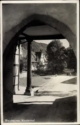 Ak Blaubeuren in Württemberg, Klosterhof, Tor
