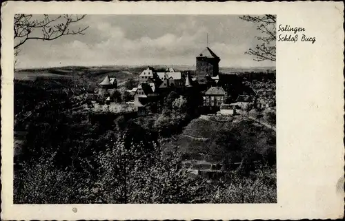 Ak Burg an der Wupper Solingen, Schloss Burg