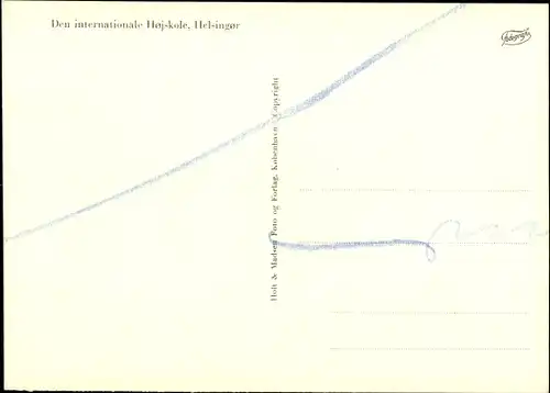 Ak Helsingør Helsingör Dänemark, The International People's College, Elsinore