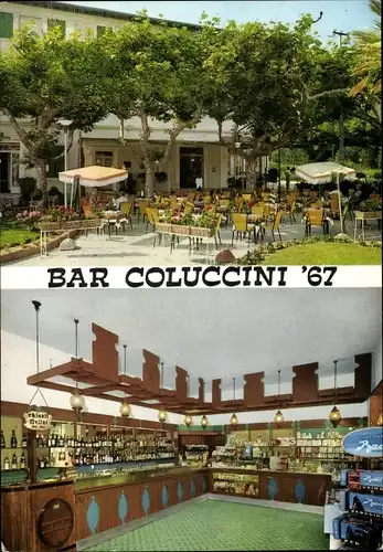 Ak Marina di Pietrasanta Toskana, Bar Coluccini '67