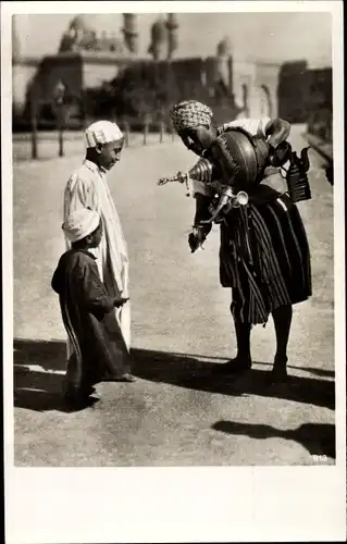 Ak Orientalische Typen, Limonadenverkäufer, Krug