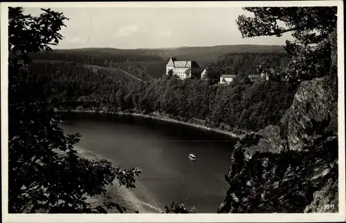 Ak Burgk an der Saale in Thüringen, Schloss Burgk