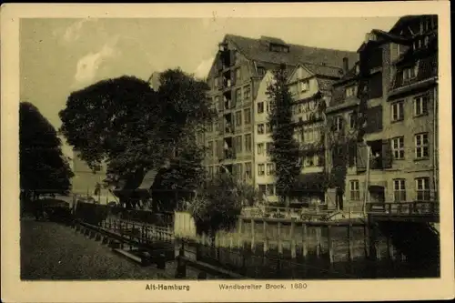 Ak Hamburg Mitte, Wandbereiter Brook