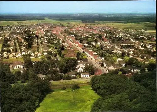 Ak Erzhausen in Hessen, Vogelschau, Panorama