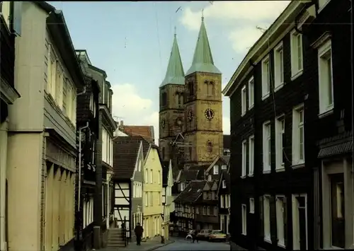 Ak Schwelm in Westfalen, Kölner Straße, Christuskirche