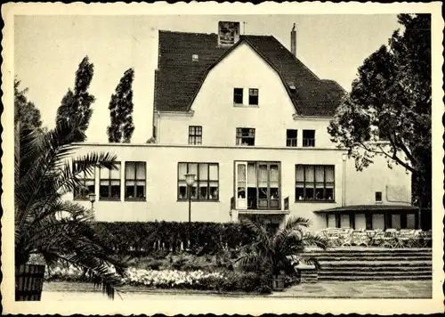 Ak Herne im Ruhrgebiet, Parkhaus, Außenansicht, Terrasse