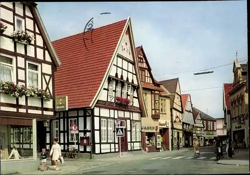 Ak Quakenbrück in Niedersachsen, Lange Straße