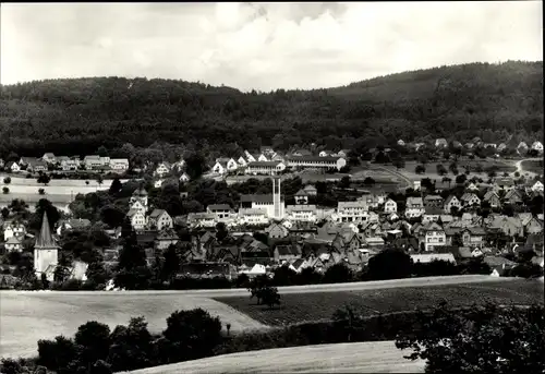 Ak Nieder Ramstadt Mühltal im Odenwald, Panorama, Vogelschau