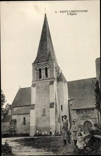 Ak Saint Christophe Vosges?, L'Eglise