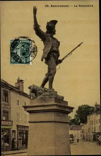 Ak Remiremont Lothringen Vosges, Le Volontaire