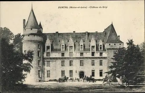 Ak Durtal Maine et Loire, Chateau du Grip