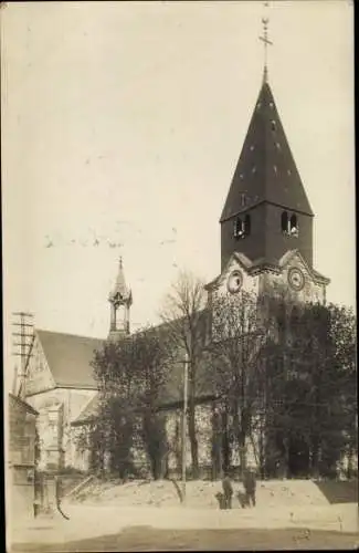 Foto Ak Ardennes, Kirche Etienne, Kriegszerstörungen, I WK