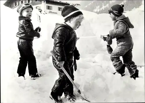 Ak Lech in Vorarlberg, Adel Niederlande, Prinzen Willem Alexander, Friso, Constantijn