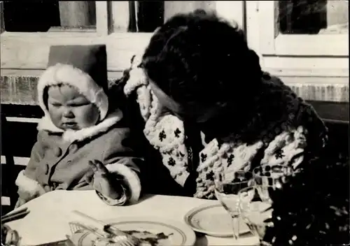 Ak Grindelwald Kt. Bern Schweiz, Prinzessin Beatrix der Niederlande, 1939