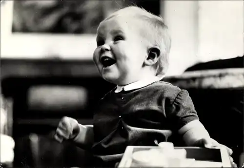 Ak Prinz Willem Alexander, Kinderportrait 1968