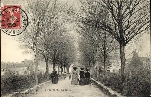Ak Sèvres Loire Atlantique, La levee