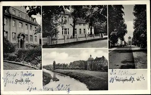Ak Hovestadt Lippetal in Westfalen, Schloss