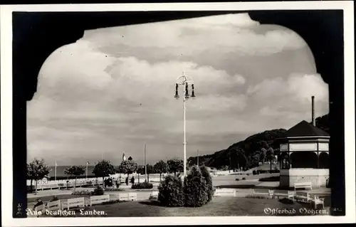 Ak Ostseebad Göhren auf Rügen, Wandelgang, Konzertplatz