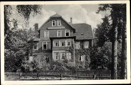 Ak Elend Oberharz am Brocken, Harzhaus