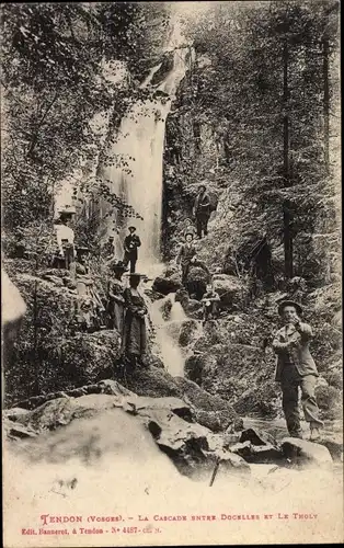 Ak Tendon Vosges, La Cascade entre Docelles, Le Tholy