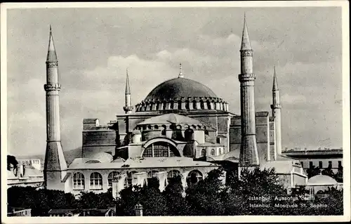 Ak Konstantinopel Istanbul Türkei, Ayasofa, Hagia Sophia