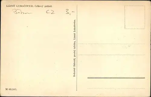Ak Lazne Luhačovice Bad Luhatschowitz Region Zlin, Celkovy pohled