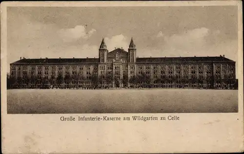 Ak Celle in Niedersachsen, Infanterie Kaserne am Wildgarten