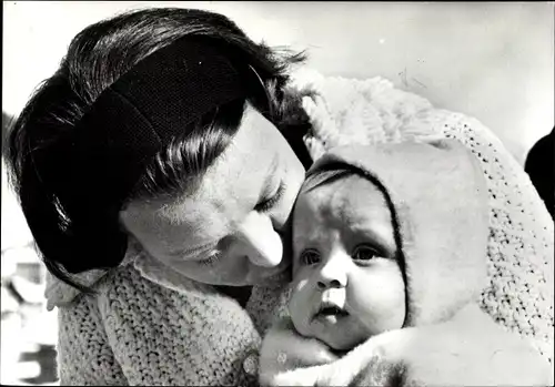 Ak Prinzessin Beatrix der Niederlande, Prinz Johan Friso, Lech 1969