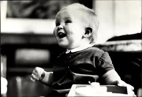 Ak Prinz Willem Alexander, Kinderportrait 1968