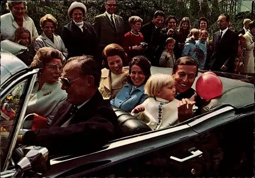 Ak Koninginnedag 1969, Königin Juliana der Niederlande, 60. Geburtstag, Beatrix, Willem Alexander