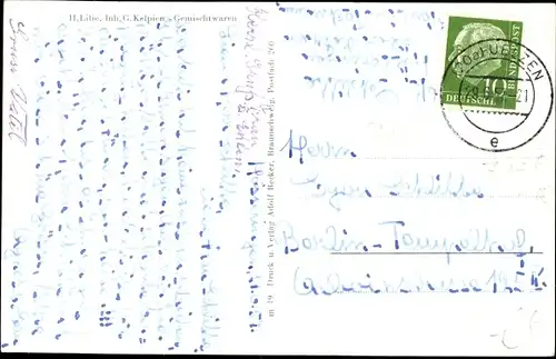 Ak Hösseringen Suderburg Niedersachsen, Ehrenmal, Dorfteich, Quelle, Jugendherberge