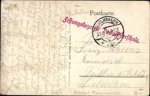 Ak Deutsche Kriegsschiffe, Hochsee Torpedoboots Division bei stürmischer Witterung