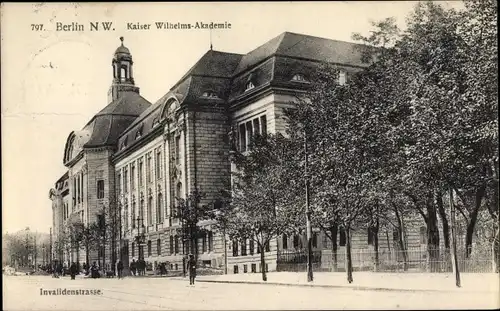 Ak Berlin Mitte, Invalidenstraße, Kaiser Wilhelms Akademie