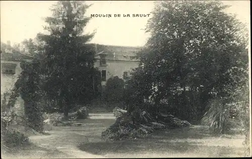 Ak Couilly-Pont-aux-Dames Seine et Marne, Moulin de la Sault