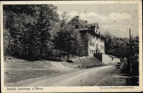 Ak Bad Karlshafen an der Weser, Hermann Wenning Jugendherberge