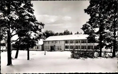 Ak Gladenbach Hessen, Haus Blankenstein, Schulungsheim deutsche Postgewerkschaft