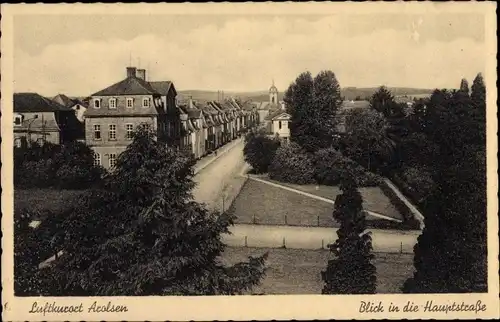 Ak Bad Arolsen, Hauptstraße, Anlagen