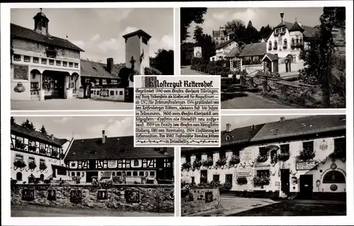 Ak Fischbach Kelkheim im Taunus, Kloster Rettershof, Café zum fröhlichen Landmann