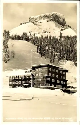 Ak Hirschegg Mittelberg Kleinwalsertal, Auenhütte, Hoch Ifen